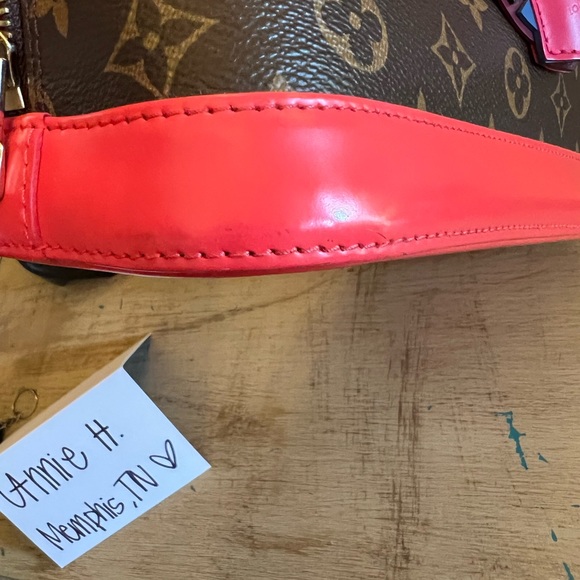 SOLD💕🦩Louis Vuitton Alma PM Totum Flamingo & wallet 2015 Limited Edition 🦩💕 - Picture 4 of 16